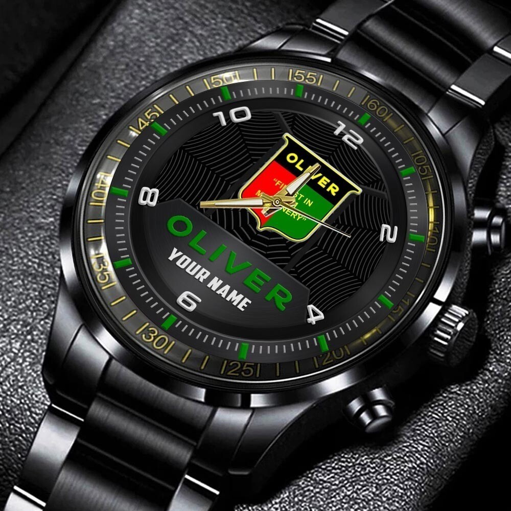 Oliver Tractor Stainless Steel Watch Gift For Fan