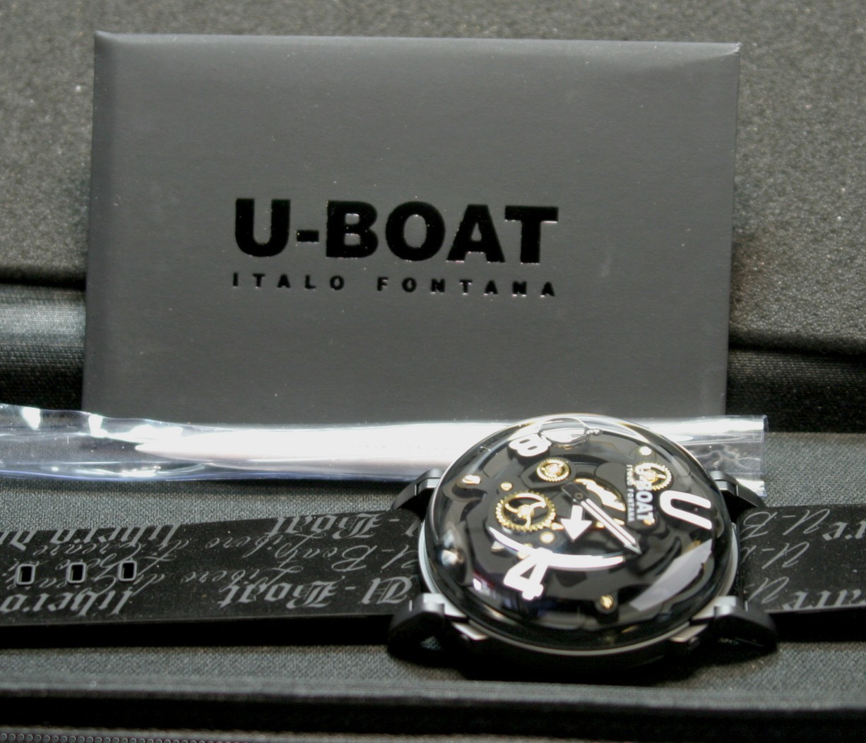 U-Boat U-65 White Capsoil Ref.: 3355 Black PVD unworn