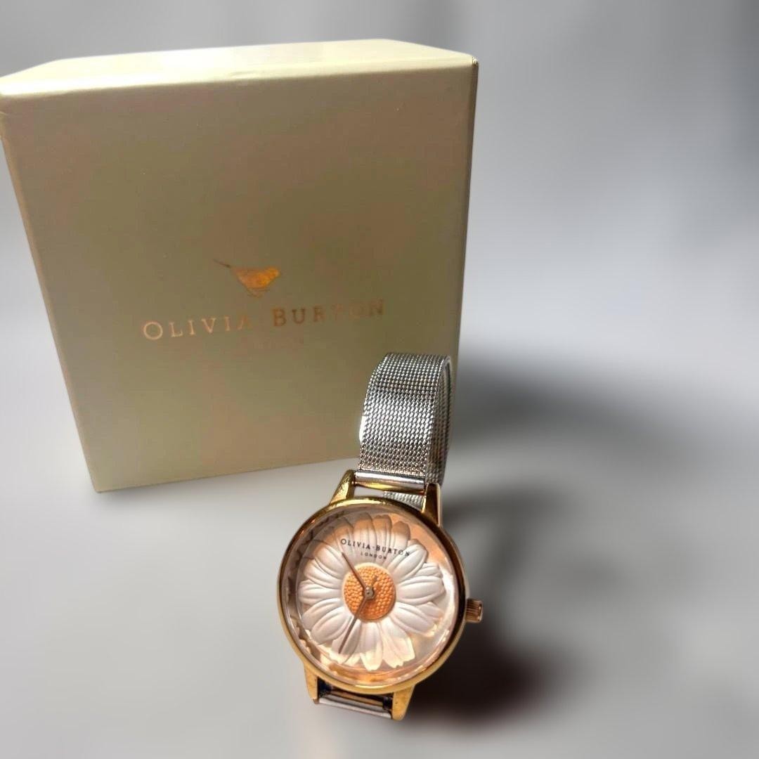 Olivia Burton 3D Day Mesh Watch