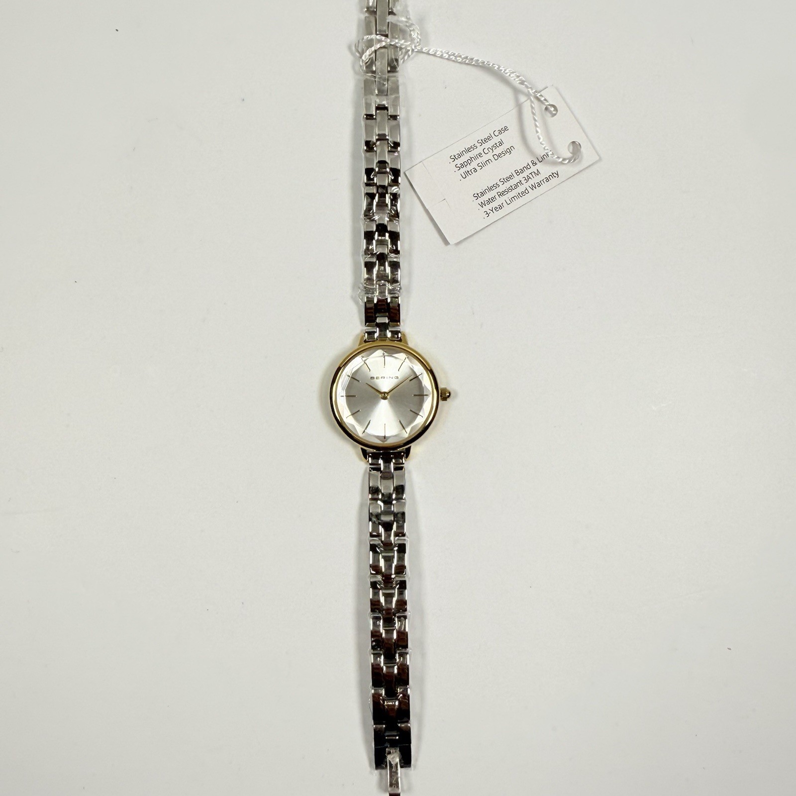Bering Classic 11024-710-C Silver Dial Two Tone Stainless Steel Women’s Watch