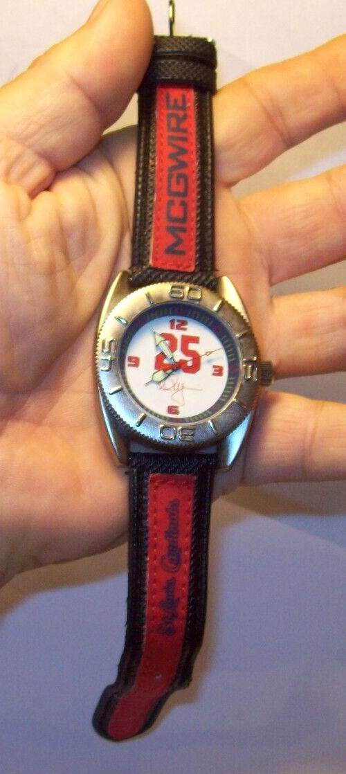 RARE Mark McGwire Watch Special Edition ’99 Collector fits 6.5-7.75″ Runs Great