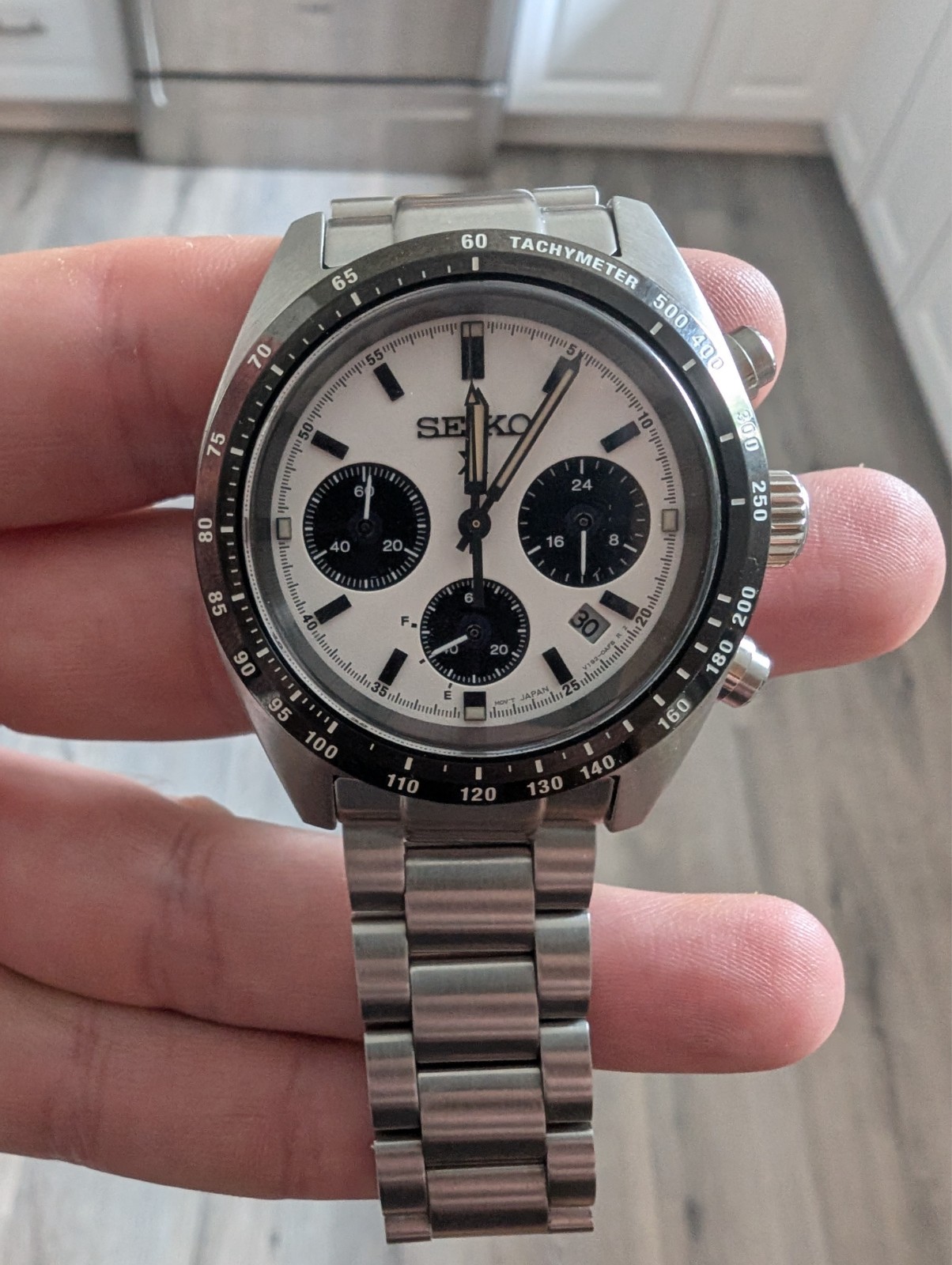 Seiko Prospex White Men’s Watch – SSC813 – Lightly Used