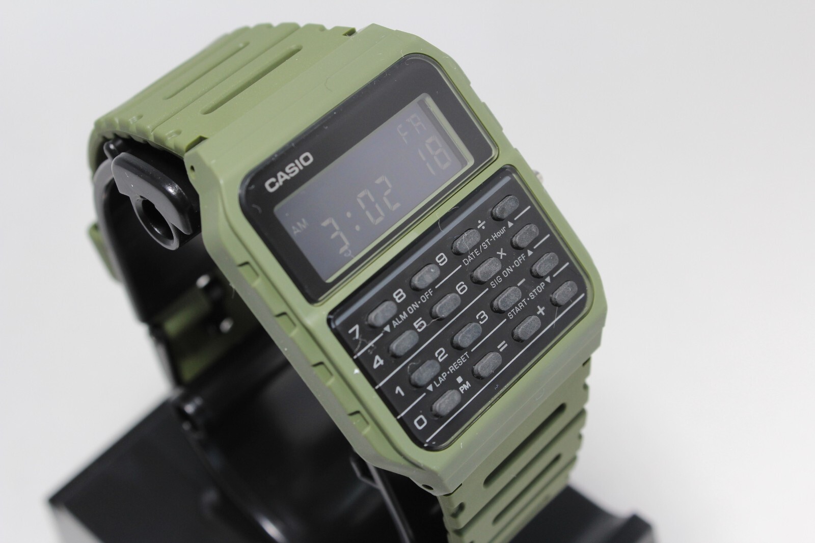 CASIO DATA BANK CA-53W retro watch rectangle Calculator