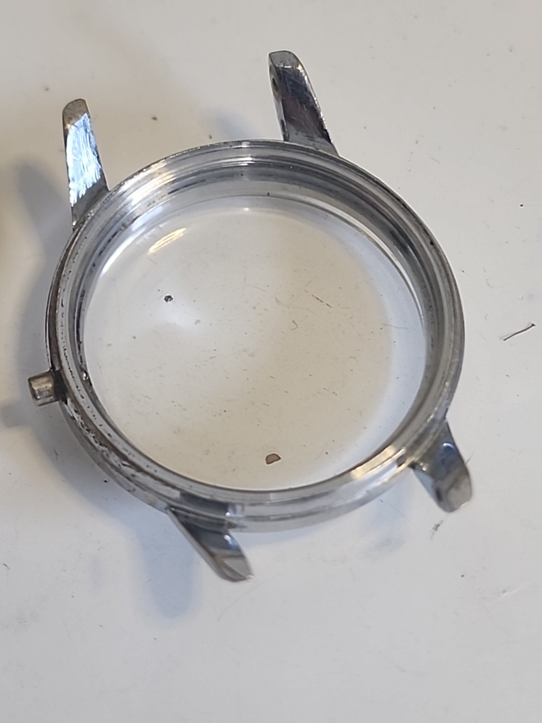 Ernest Borel Dial CASE Crystal And BACK 34.5mm PARTS