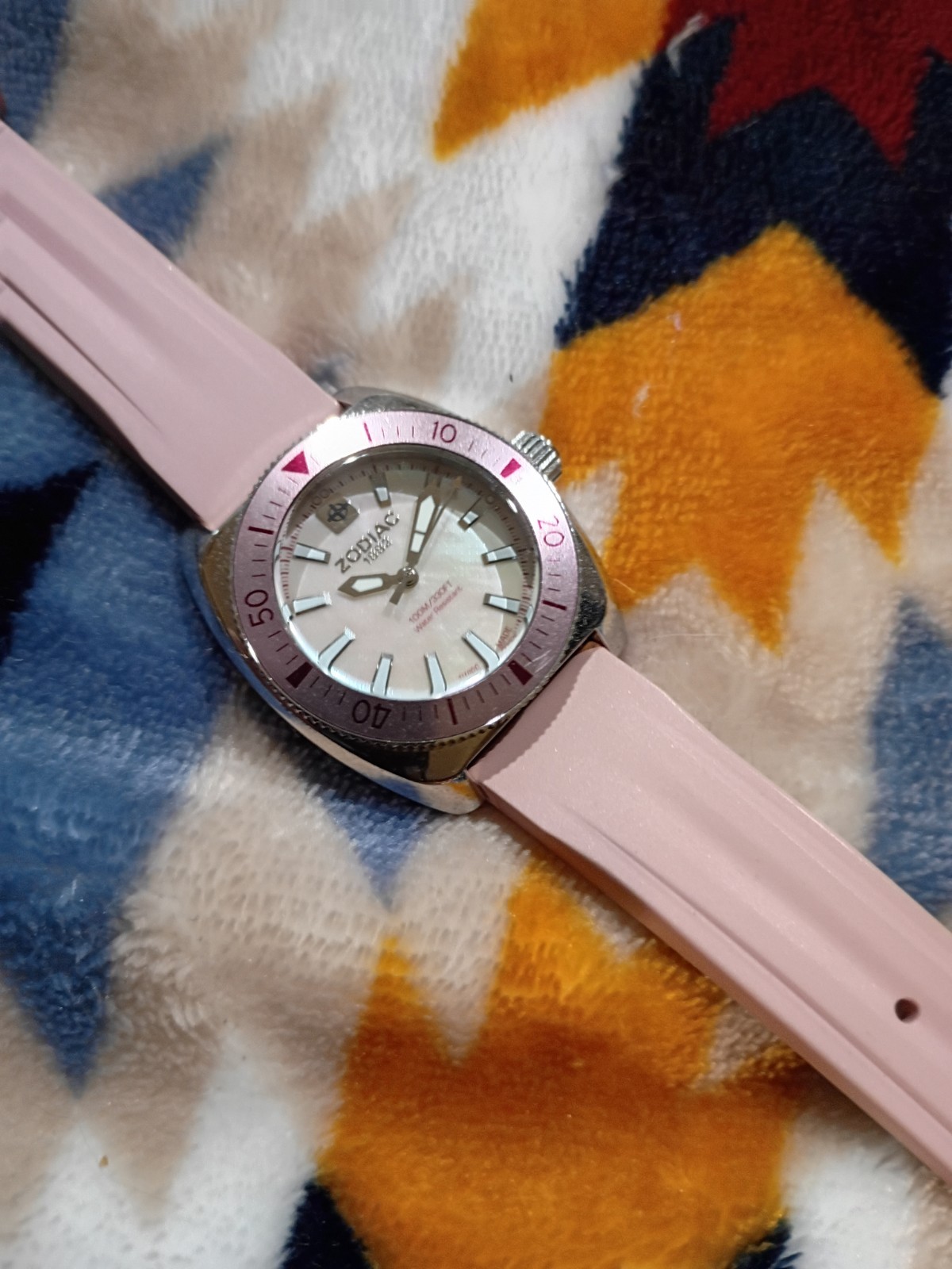 Zodiac Desert Falcon Z04519 Ladies Diver, Super Nice!!!
