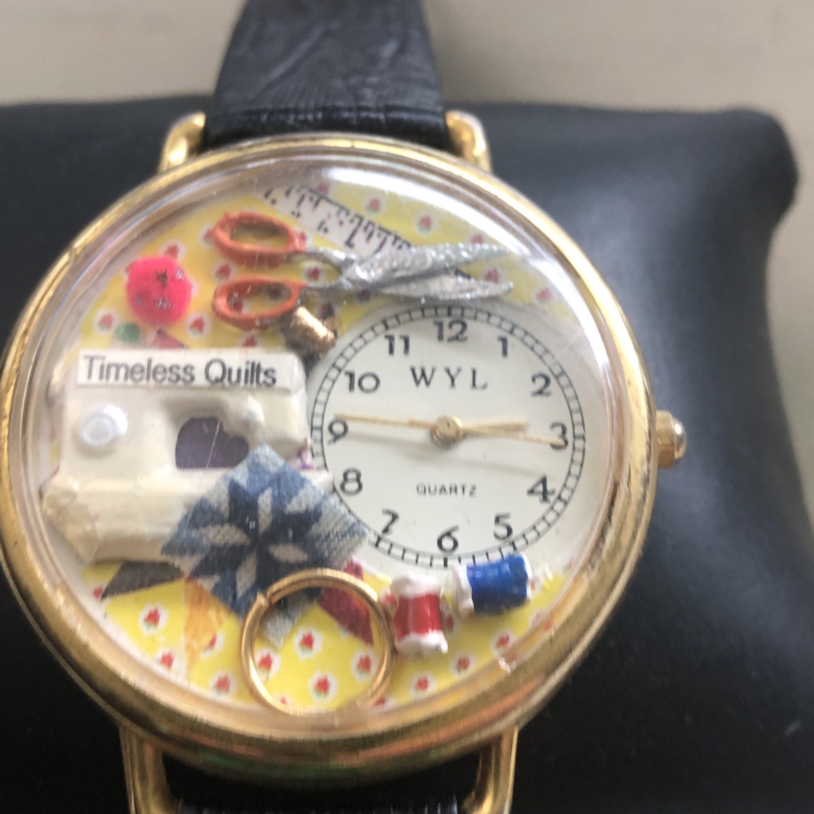 WYL Timeless Quilts Watch NEW BATTERY