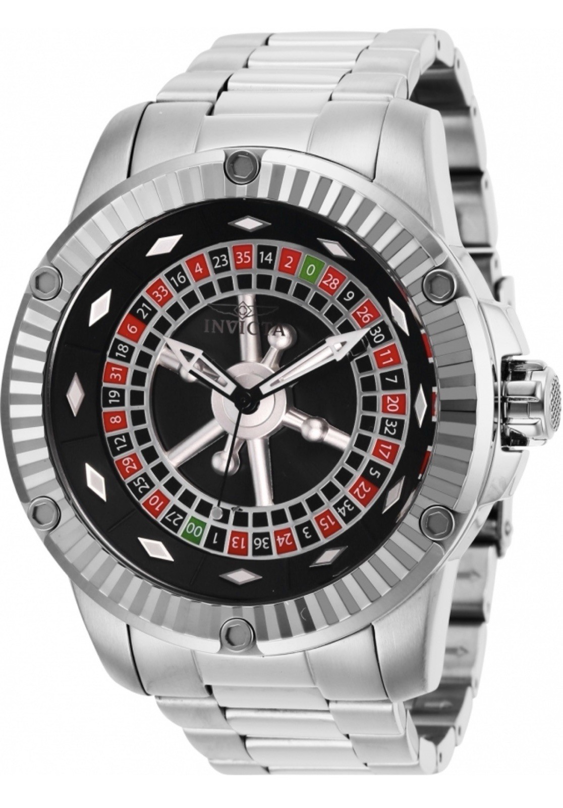 Invicta Spinning Roulette Automatic Black Dial Men’s Watch Model No. 28709