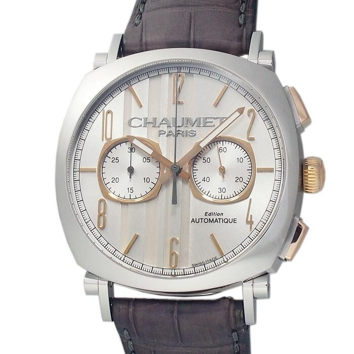 Chaumet Dandy XL Chronograph W11790-30V Silver Automatic Winding Men’s Watch
