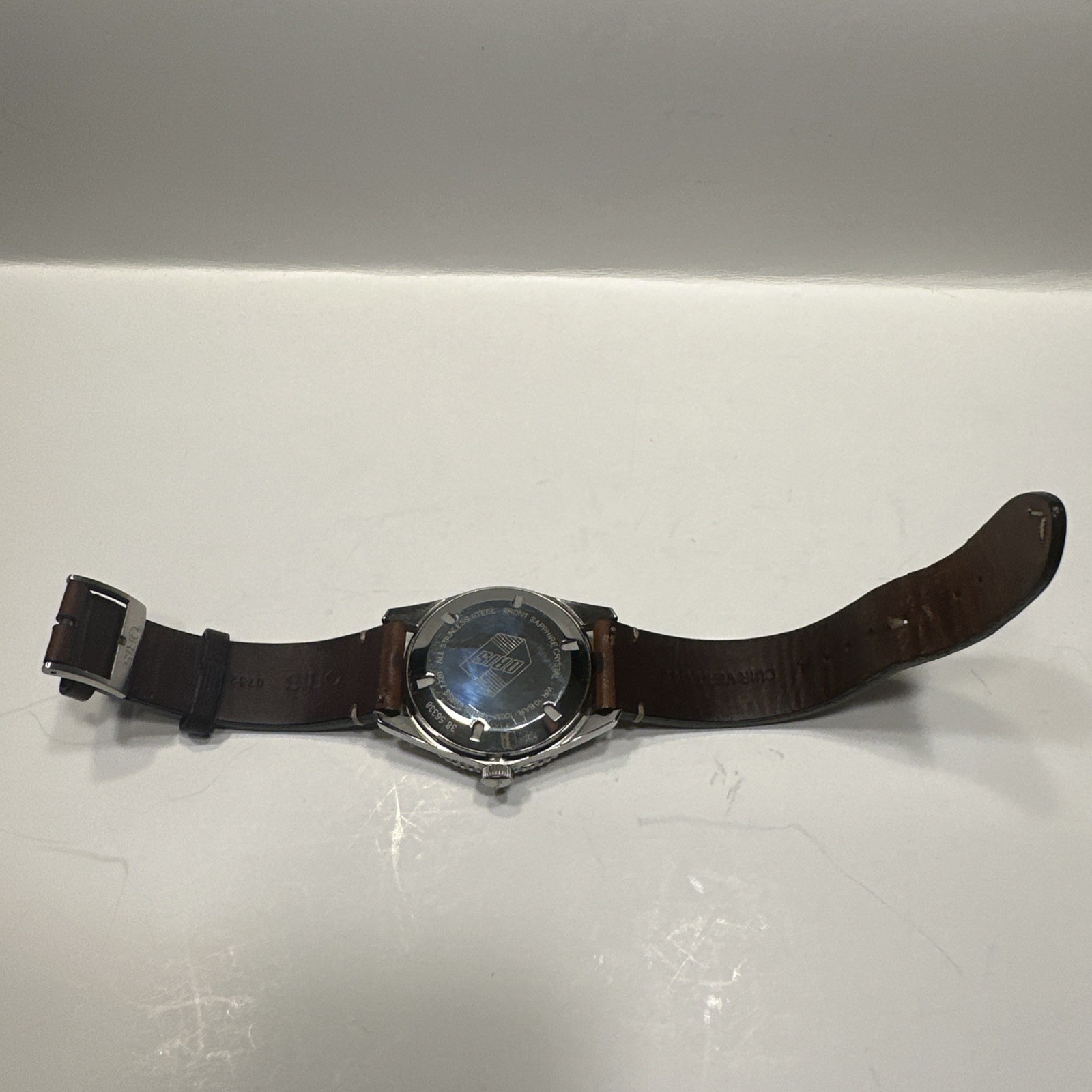 USED Oris Divers Sixty-Five Green Dial Men’s Watch Box And Manual But No Papers