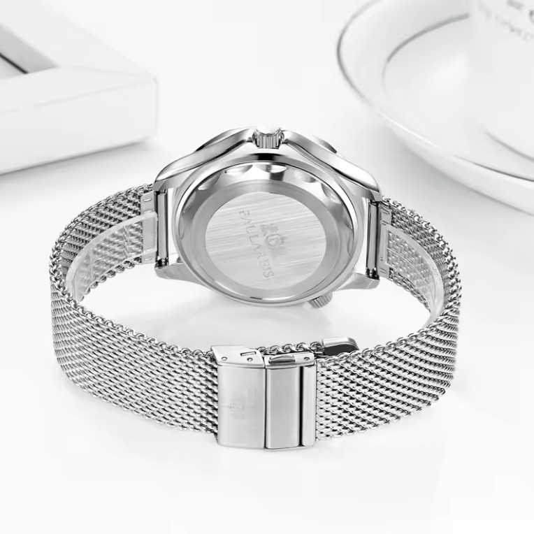 PAULAREIS Automatic Watches for Men Self Wind Mechanical Watches Stainless Steel