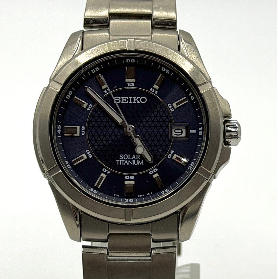 [Excellent Condition, Working] SEIKO V145-0AX0 Wristwatch
