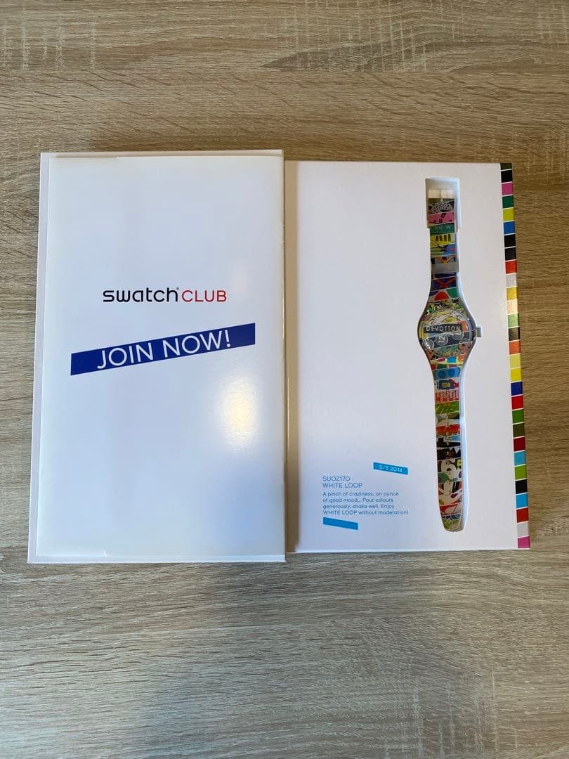 Swatch White Loop Suoz170 2014