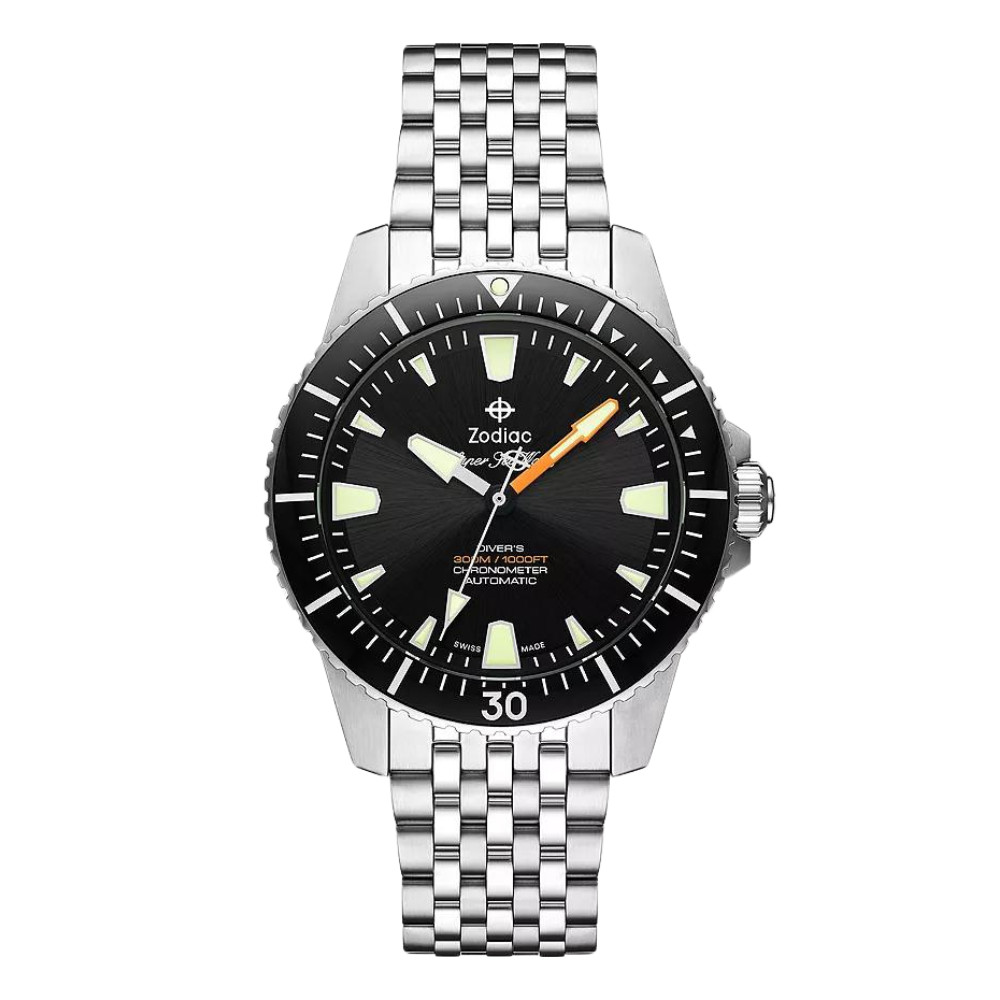 Super Sea Wolf Pro-Diver Automatic COS-C Certified Black Dial / Black Bezel | Bl
