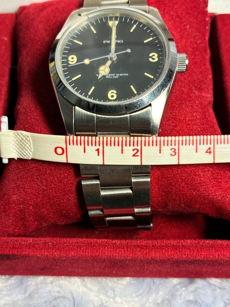 Incipio 2 Explorer 1016 Manual Wind Watch, with Box, 23cm Band, Not Working From
