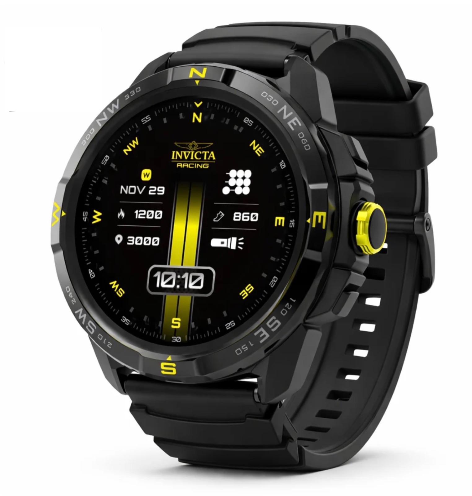 Invicta I-Tech 011 Black 58mm Racing Special Edition Smartwatch with GPS