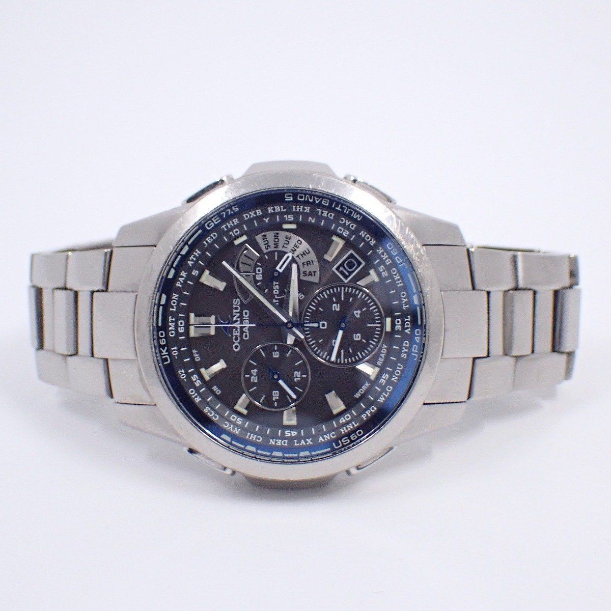 CASIO Oceanus OCW-M700 TITANIUM Tough Solar Watch From Japan