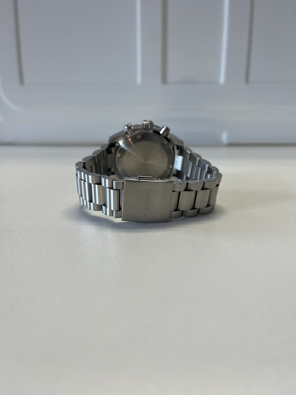 Seiko Prospex Speedtimer 41.4 MM Solar Stainless Steel Watch – SSC911P1