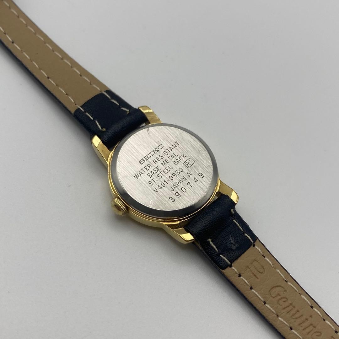 [Working Condition] SEIKO Galaxy Watch, Leather Strap, I206