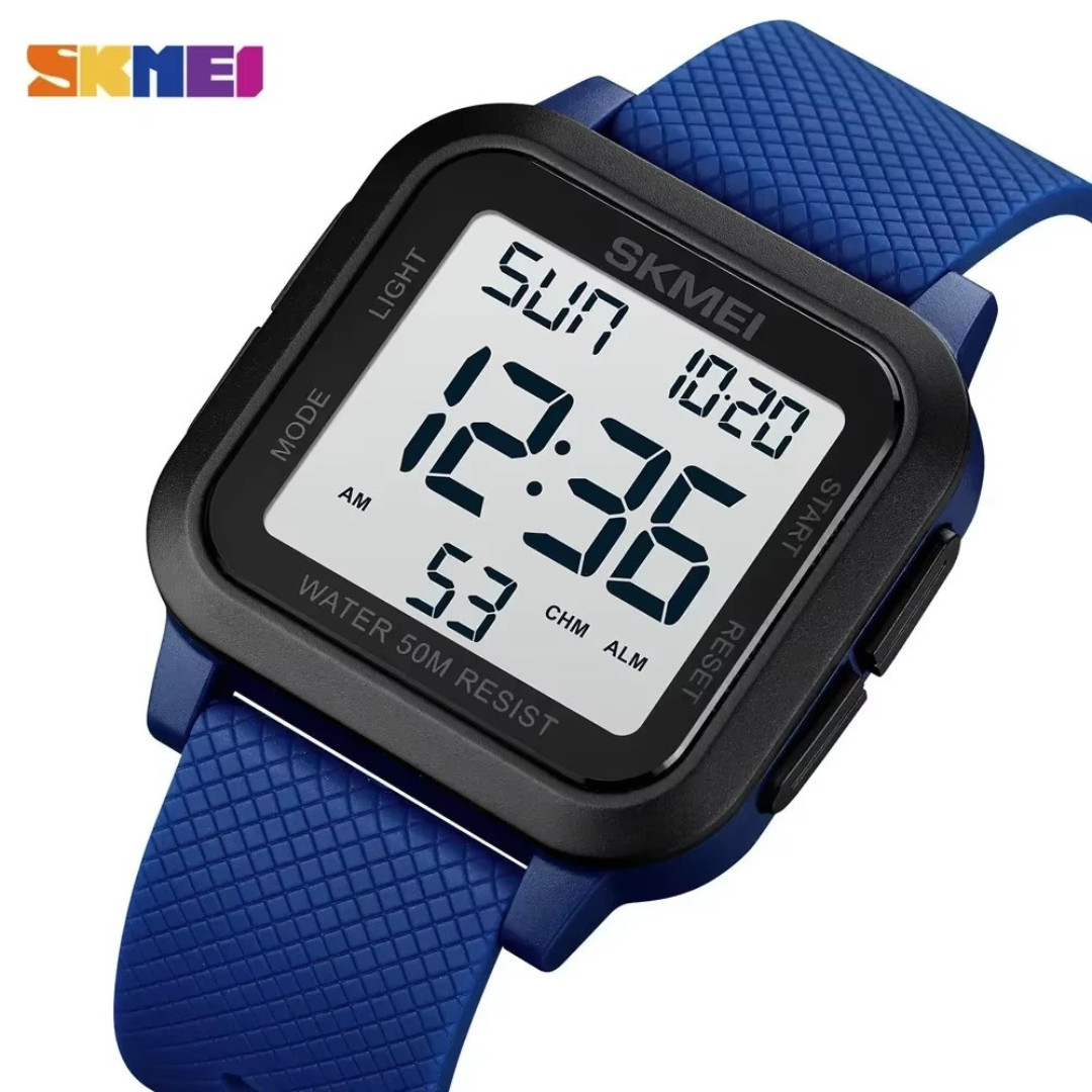 Fashion Men’s Sports Watch LED Large Digital Waterproof Multifunction Wristwatch