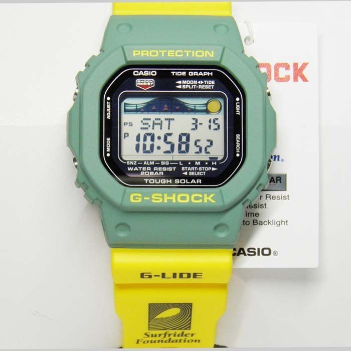 CASIO G SHOCK GRX 5600SRF 3 SRF Surfrider Foundation Used