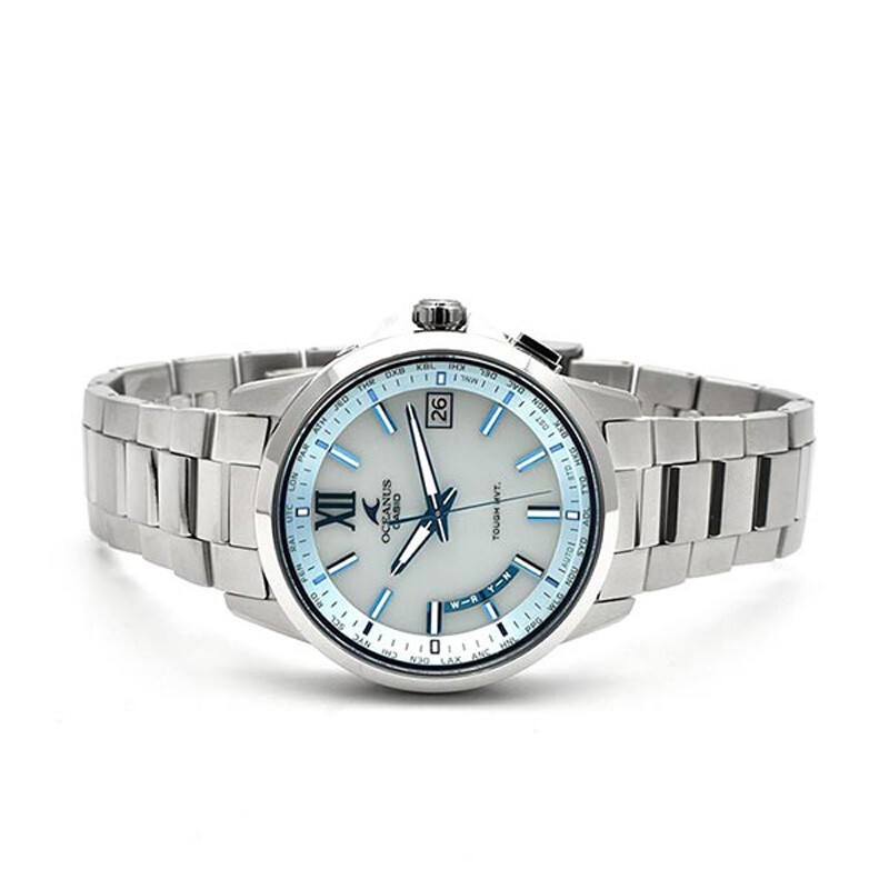 Casio Oceanus OCW-T150-2AJF Light Blue Dial Titanium Radio Solar Men’s Watch
