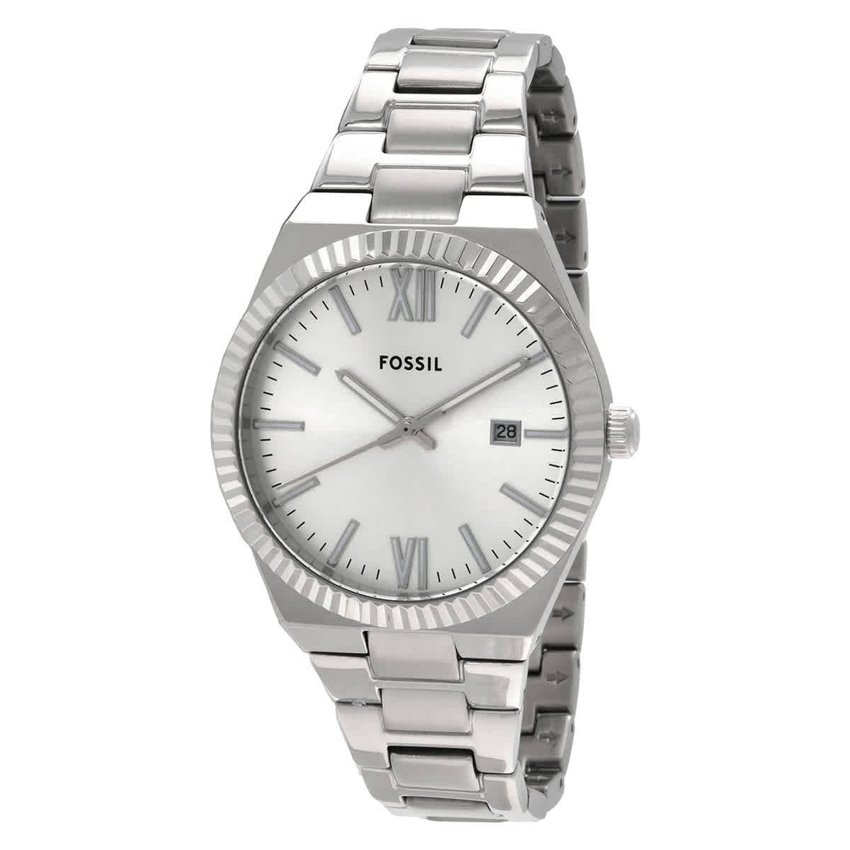 Fossil Scarlette Quartz Silver Dial Ladies Watch ES5300