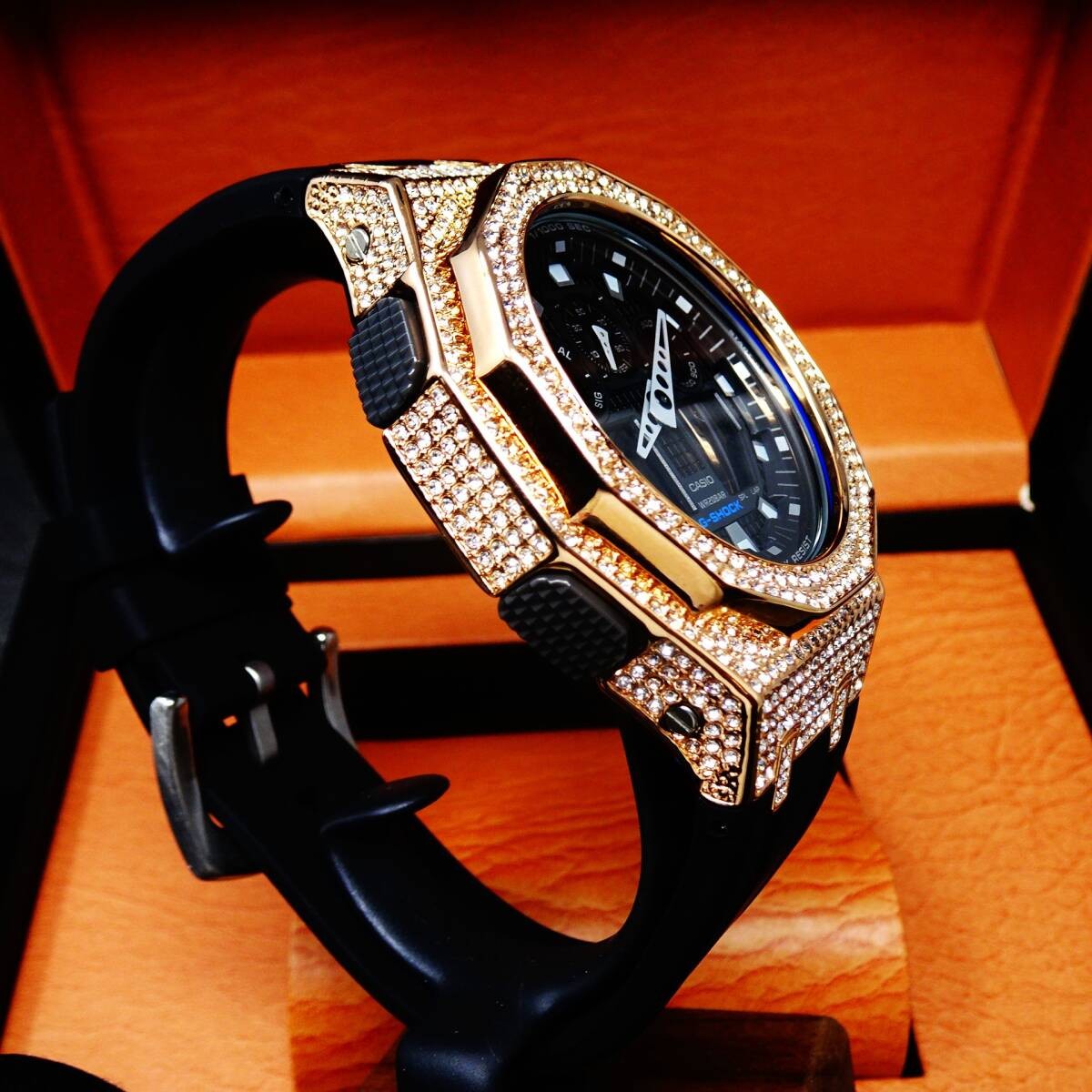 New〓mod Casioak〓G-Shock custom watch〓Regular GA100B body included〓Aftermarket