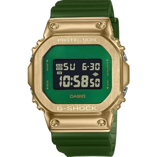 Casio G-SHOCK GM-5600CL-3 Metal Bezel Digital Watch Green Transparent From Japan