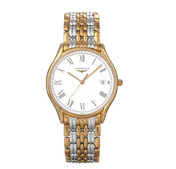 Unused LONGINES Lyre L4.759.1.11.7 White Two-Tone Quartz Women’s Watch in Box