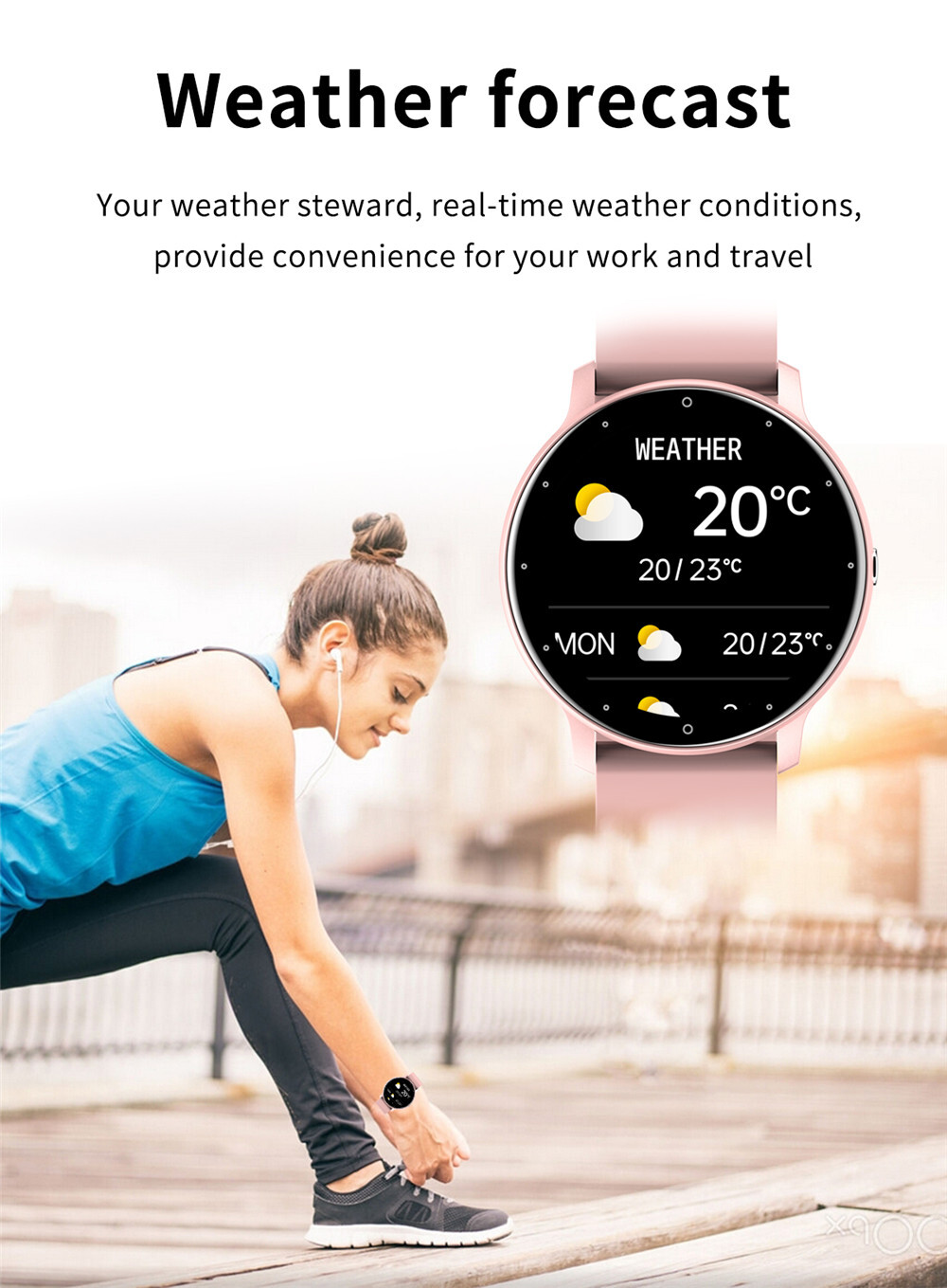 Men Smart Watch Bluetooth Call Message Heart Rate Blood Pressure Monitor Watches