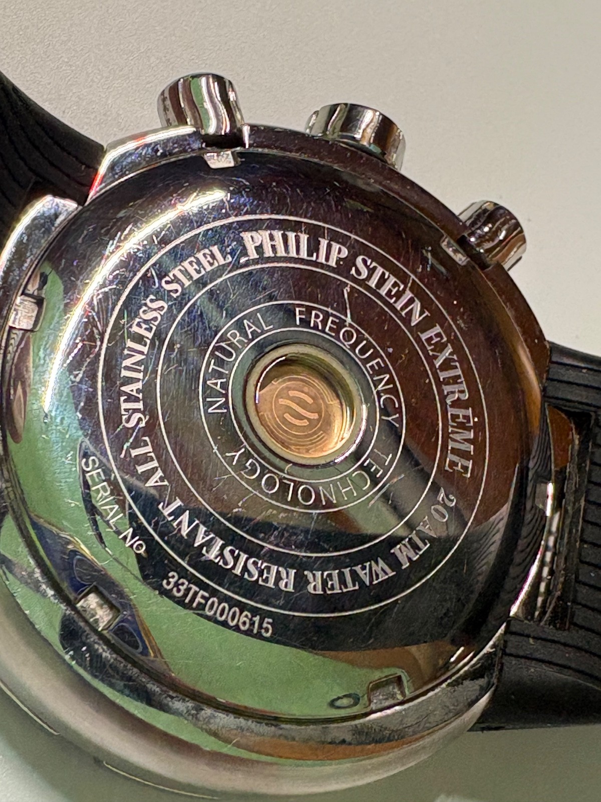 PHILIP STEIN EXTREME TESLAR TECHNOLOGY CHRONOGRAPH WATCH-20ATM-