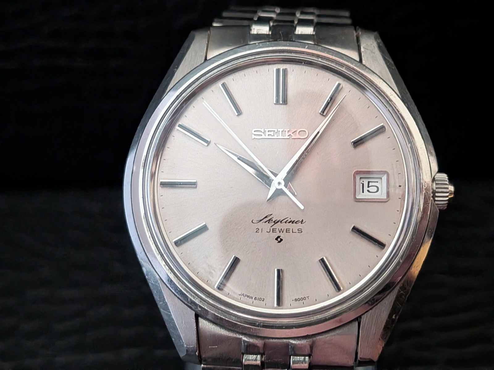 Vintage Seiko Skyliner 6102 8000
