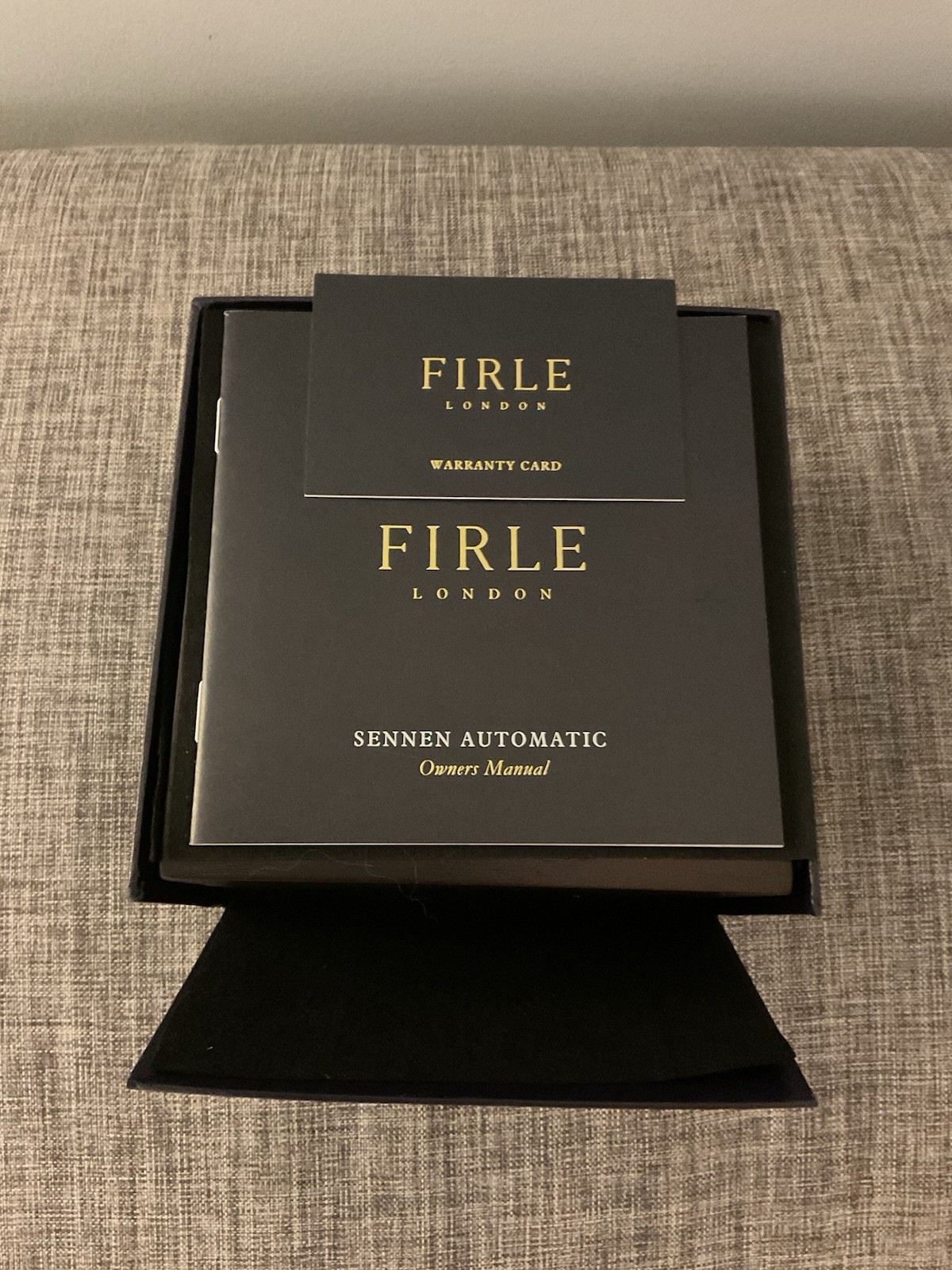 FIRLE Watch – Sennen Automatic – Gold plated, 40mm, United Kingdom