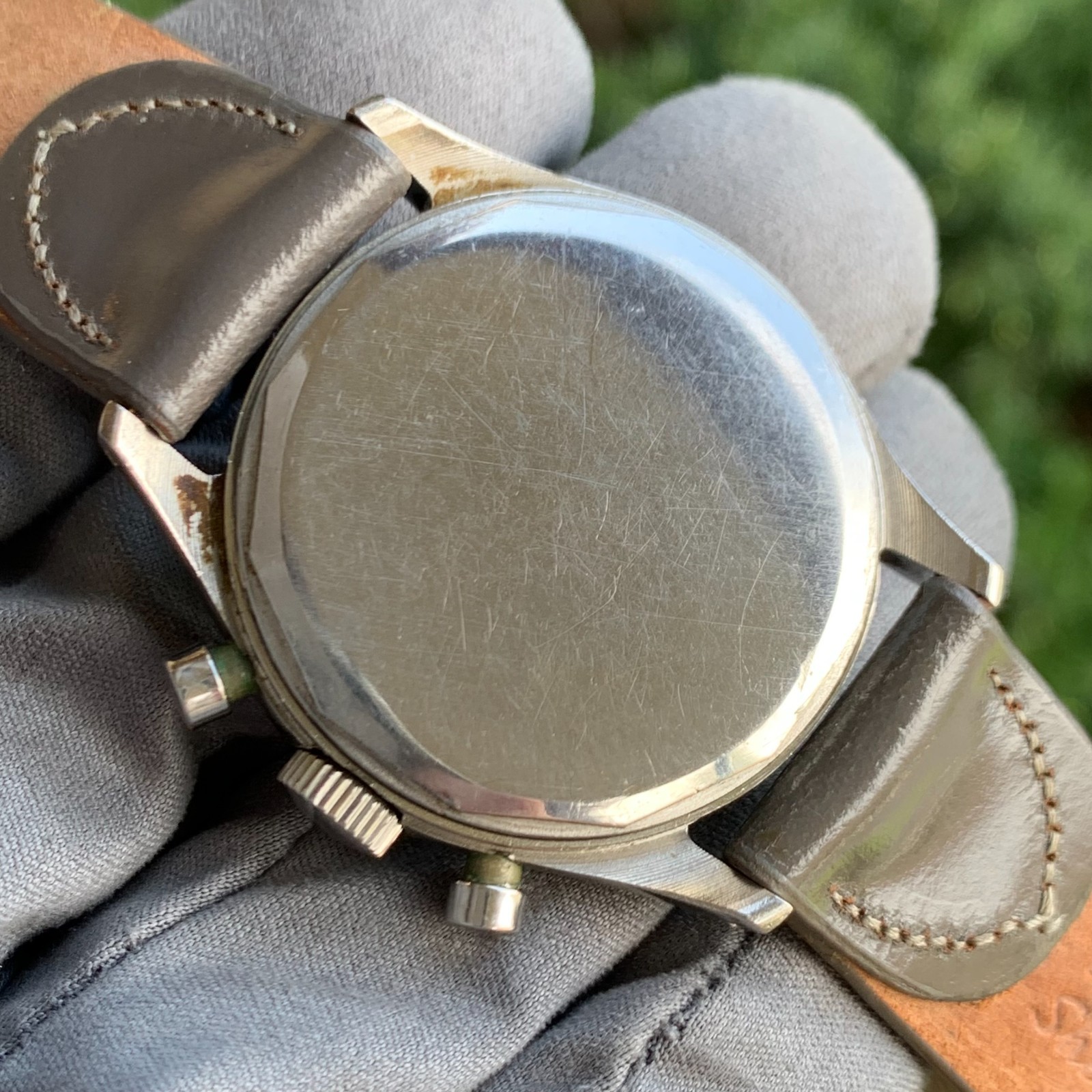 Vintage Gallet Multichron 30 – Stainless Steel 36mm Waterproof Chronograph