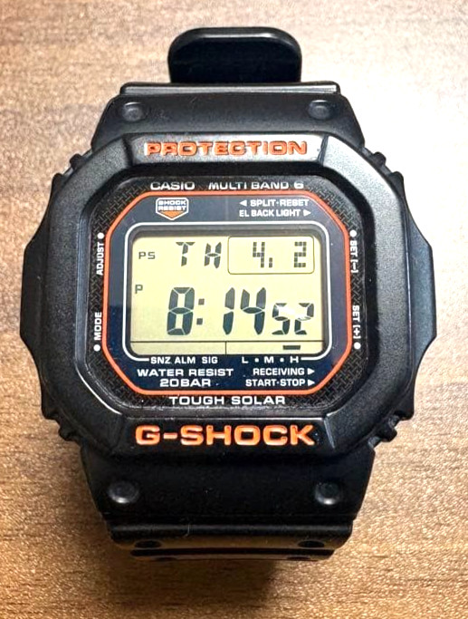 Casio G-SHOCK GW-M5610R-1JF Men’s Wristwatch Square Tough Solar Tested Japan