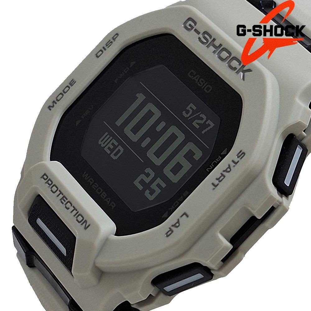 Casio G-SHOCK GBD-200UU-9 Bluetooth Digital Light Gray Resin Watch