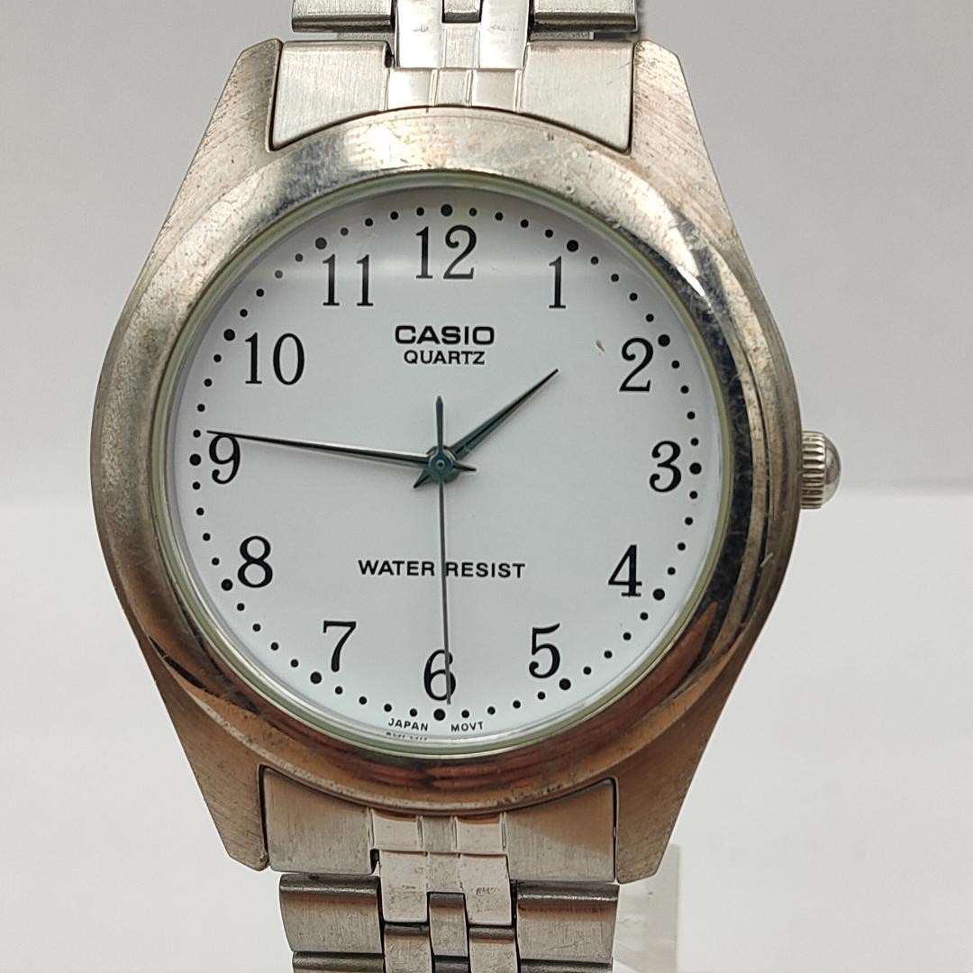 Casio MTP-1129 Quartz Analog Stainless Steel Watch Dead battery