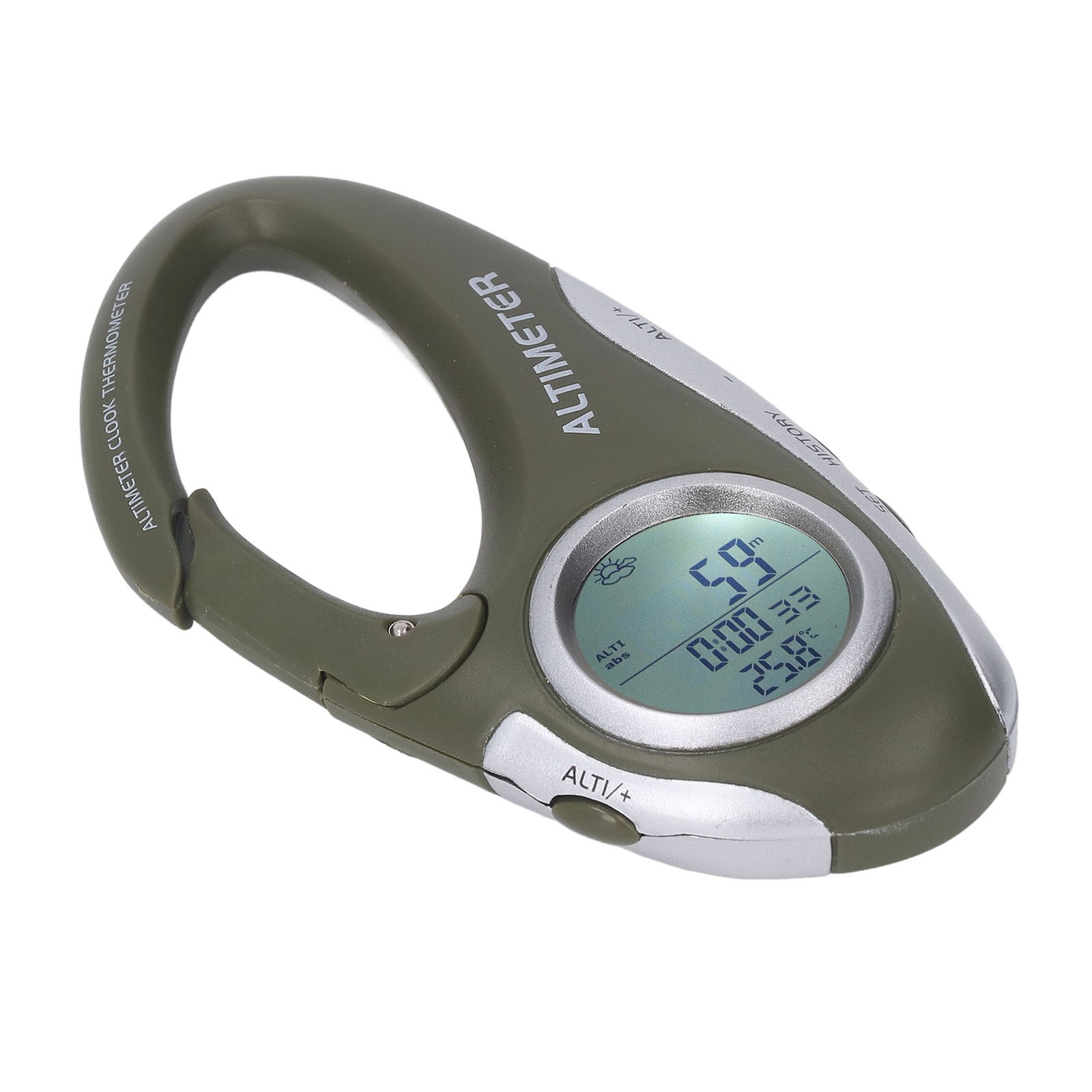DIGITAL Altimeter Barometer ABS Housing Backlight Altitude Barometer Sports