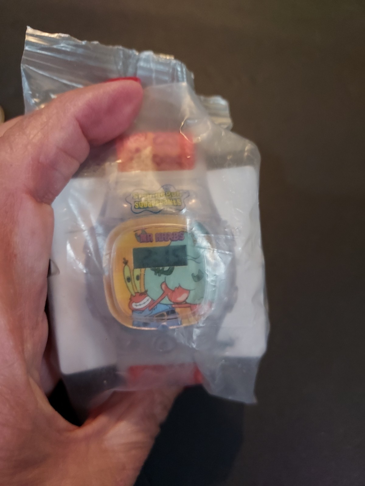 NIP 2004 Patrick & Mr. Krabs Kellog’s Watch Unisex Kids Vintage NOS Sealed