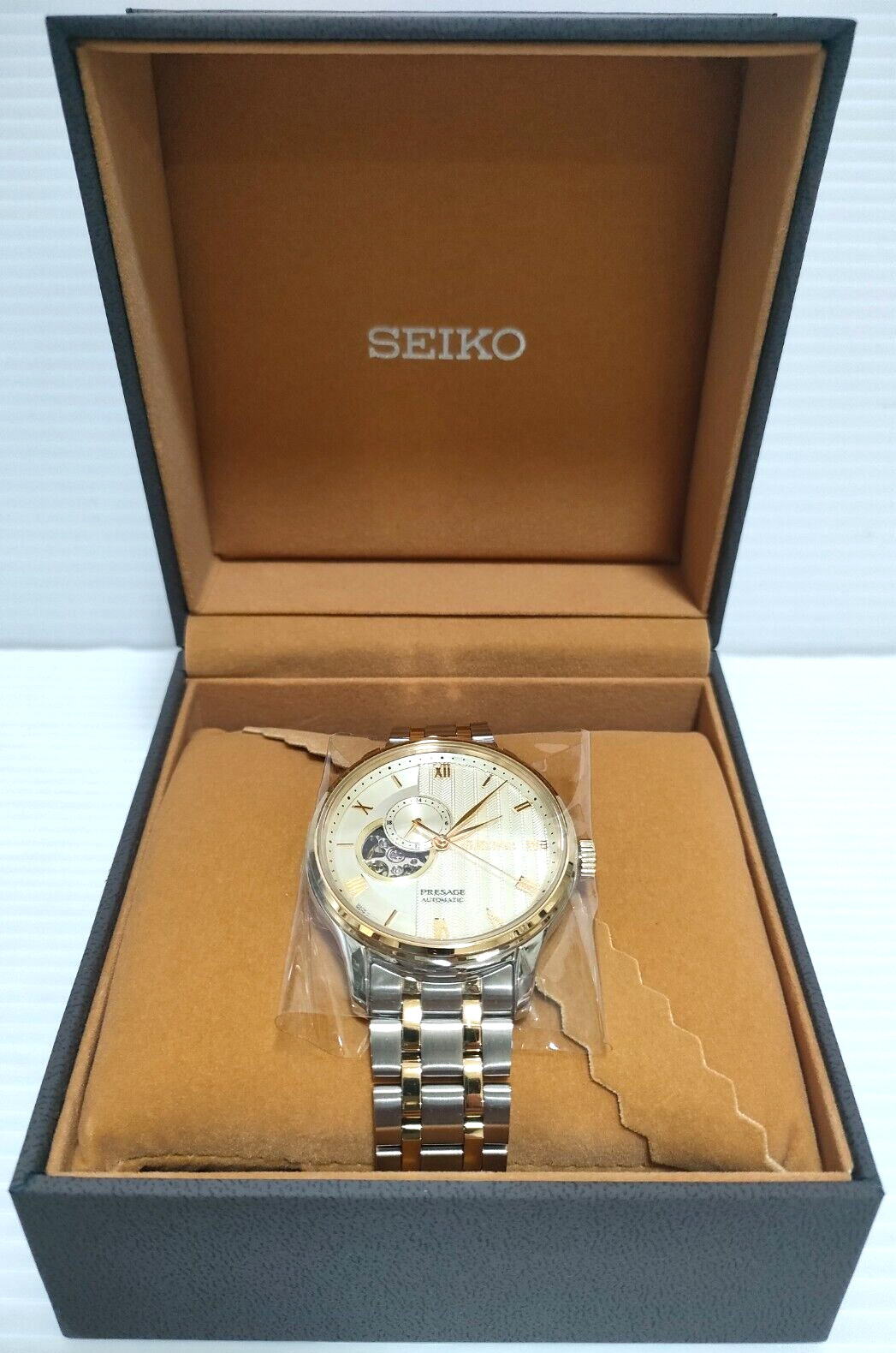 SEIKO Presage SARY238 Japanese Garden Automatic Mechanical Elegant Men Gold