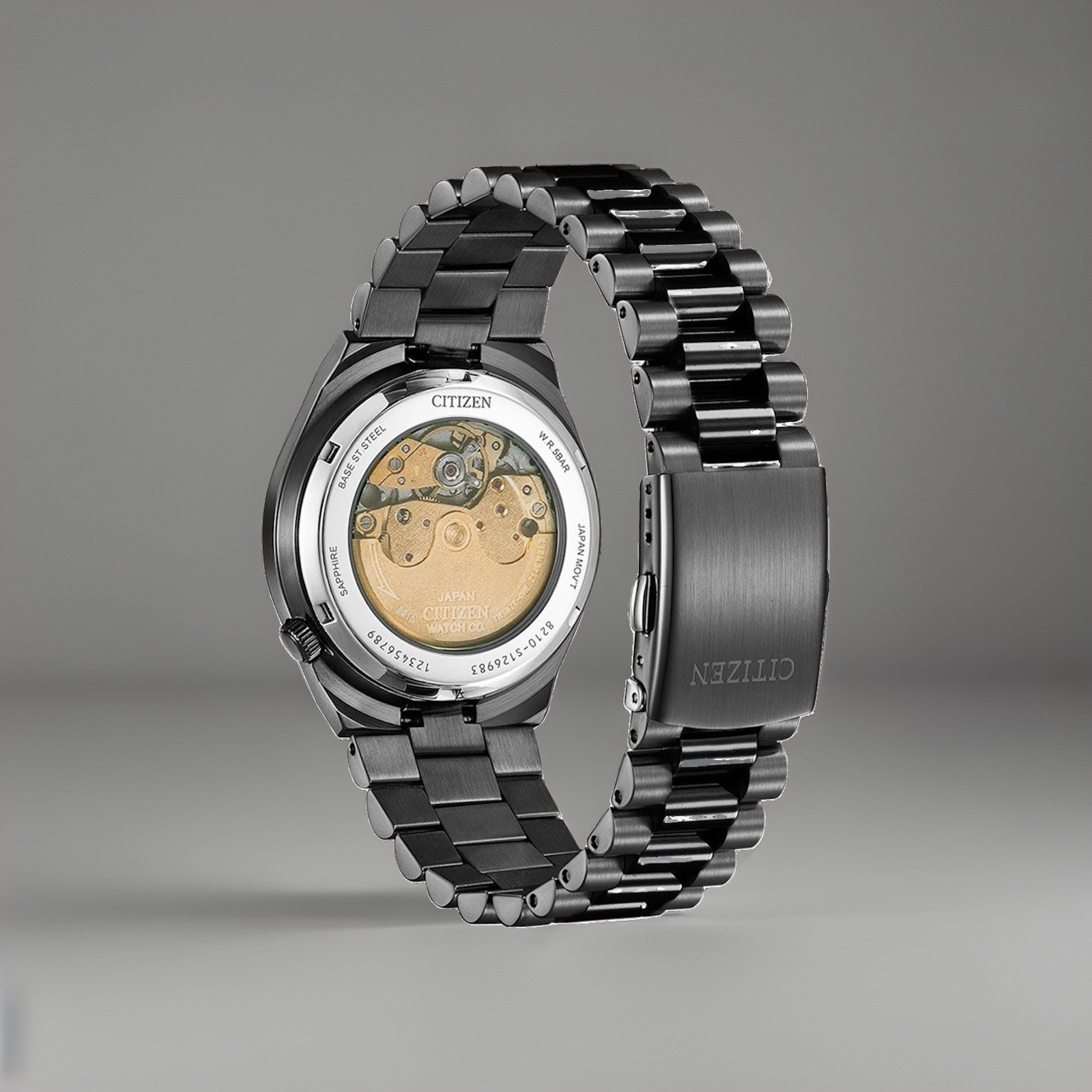 Citizen Tsuyosa NJ0155-87E Automatic Black Camo Dial 40mm Sapphire Watch