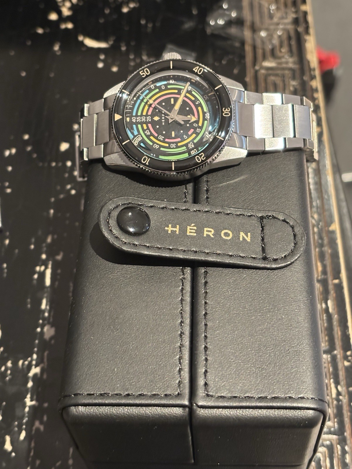 Pre- Owned Heron Marinor Rainbow Decompression Diver – Sold Out, Hardened Steel