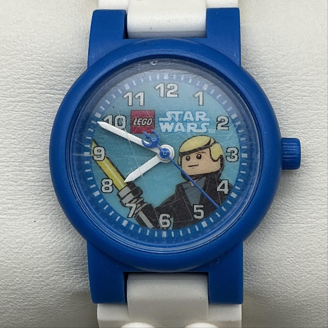 LEGO Star Wars Boys Watch 28mm Blue Dial Multicolor Plastic New Battery 6.75″
