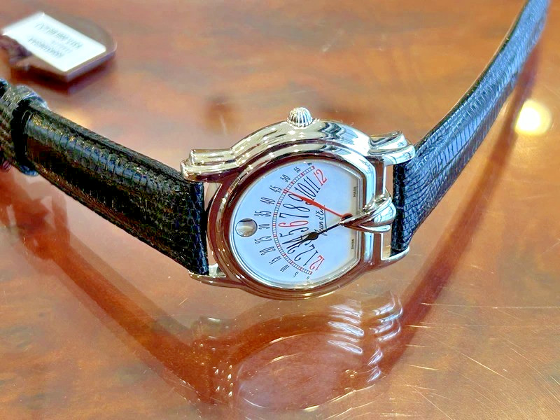 Jean d’Eve Sectora Automatic 655451BESAA Retrograde Silver Dial Swiss Watch Card