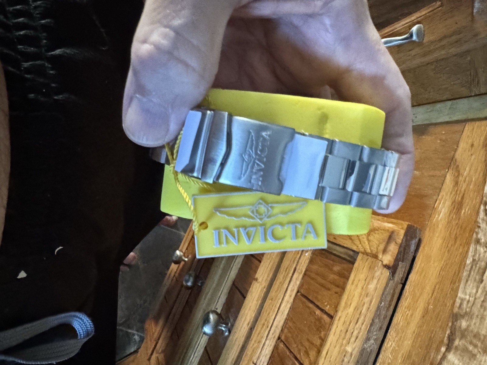 Invicta Grand Diver Automatic 47mm White Dial Black Bezel SS New Tag & Box 10640