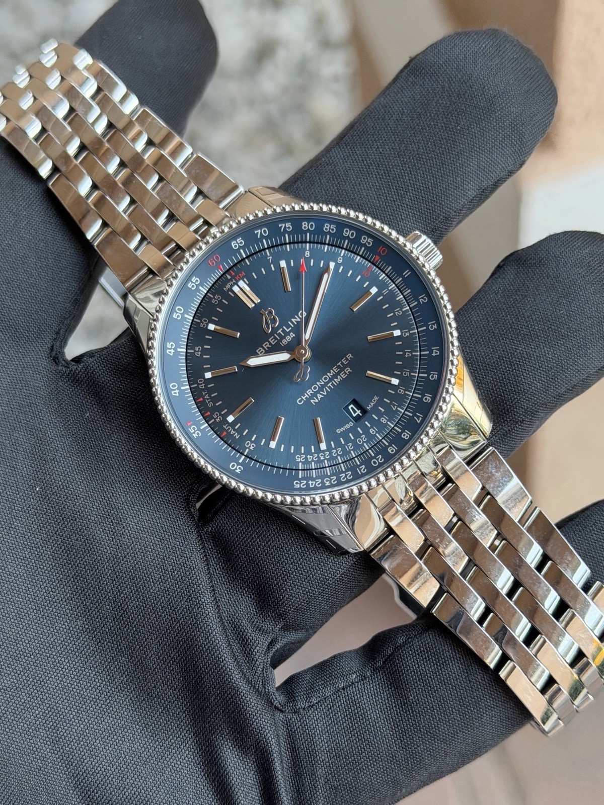 Breitling Navitimer Automatic 41 A17326161C1A1 blue Dial Watch
