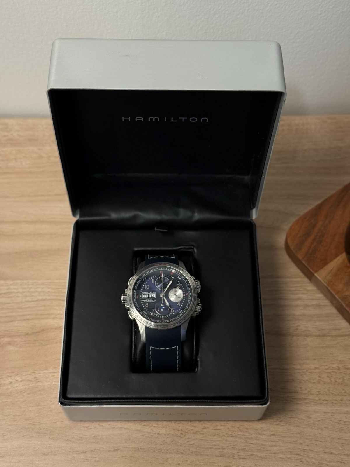 Hamilton Khaki Navy Regatta Automatic Chronograph (ref. H77636343) Men’s Watch