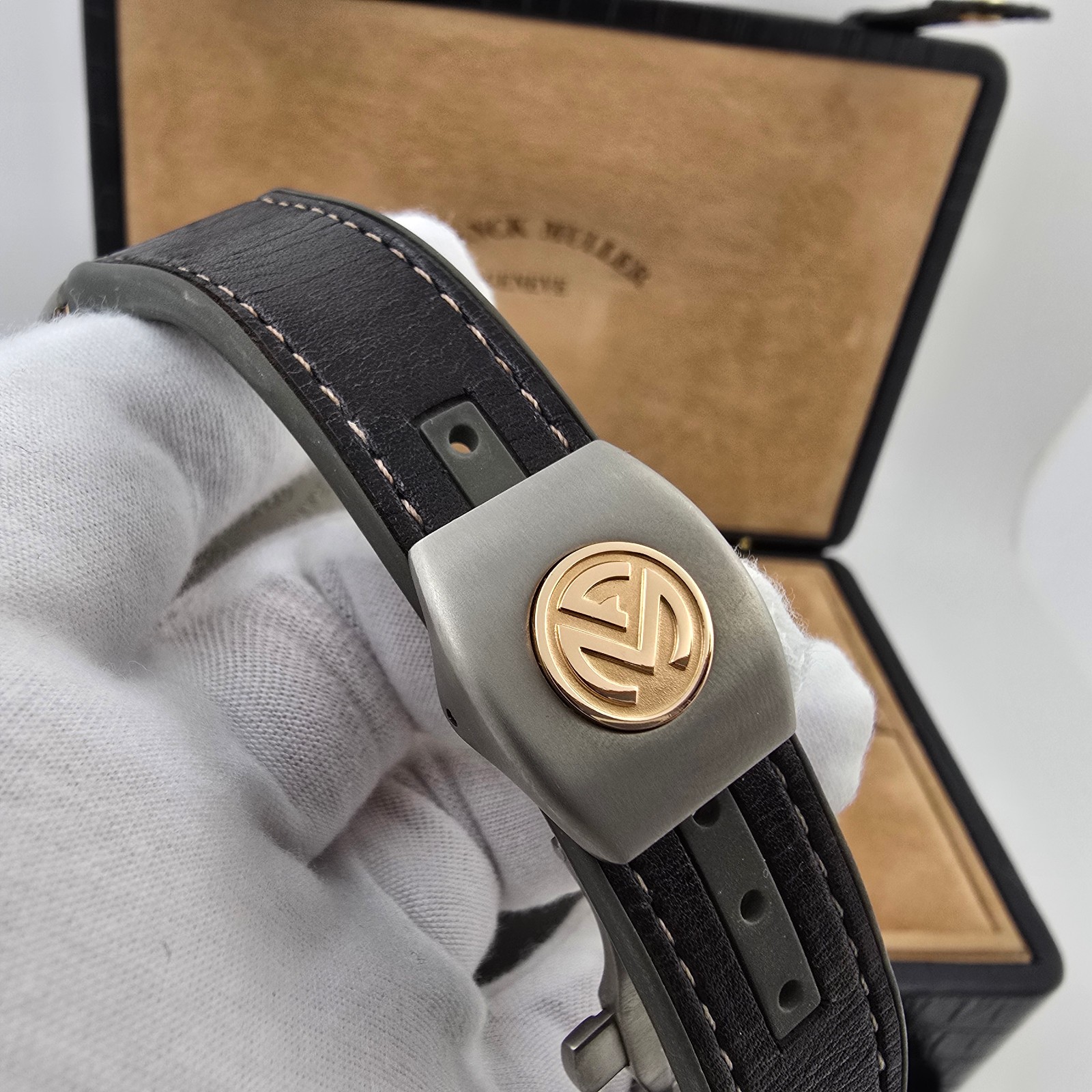 Franck Muller Van Guard V41 – Titanium & Rose Gold – Watch – V41 SC DT TT BR 5N