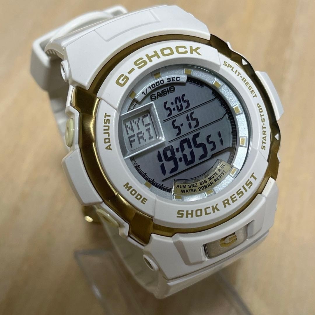 Casio G-SHOCK G-7700LV White Gold Digital Watch