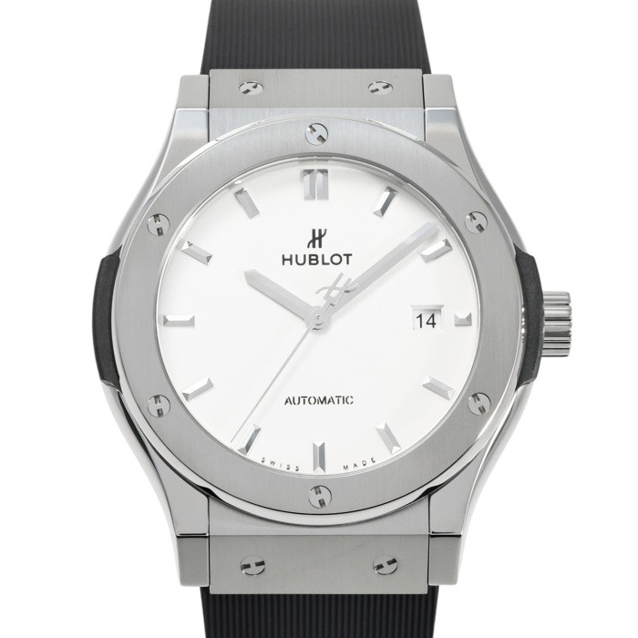 Hublot Classic Fusion 542.NX.2611.RX Titanium 42.0mm Silver Dial #YKW641